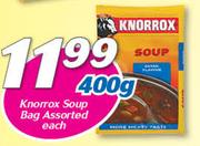 Knorrox Soup Bag-400g Each