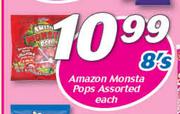 Amazon Monsta Pops 8’s-Each