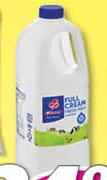 Clover Full Cream Fresh Milk-2Ltr