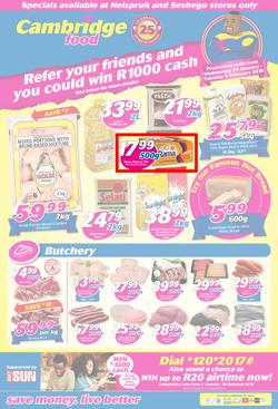 Cambridge Food Nelspruit & Seshego (24 Jan - 6 Feb 2018), page 1