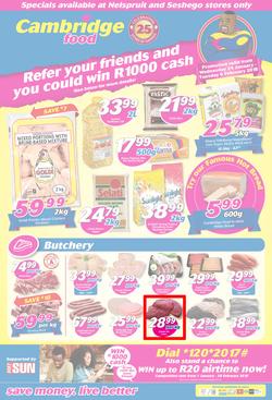 Cambridge Food Nelspruit & Seshego (24 Jan - 6 Feb 2018), page 1