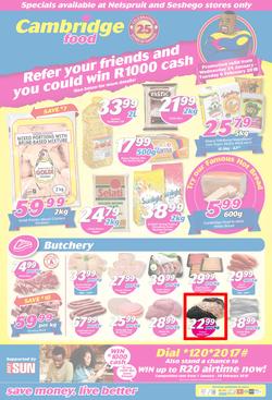 Cambridge Food Nelspruit & Seshego (24 Jan - 6 Feb 2018), page 1