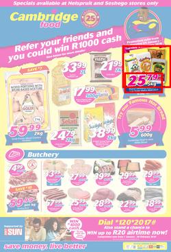 Cambridge Food Nelspruit & Seshego (24 Jan - 6 Feb 2018), page 1