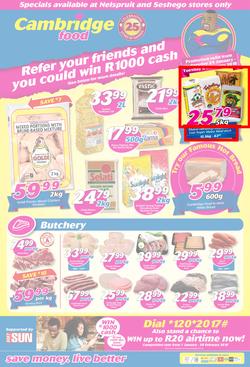 Cambridge Food Nelspruit & Seshego (24 Jan - 6 Feb 2018), page 1