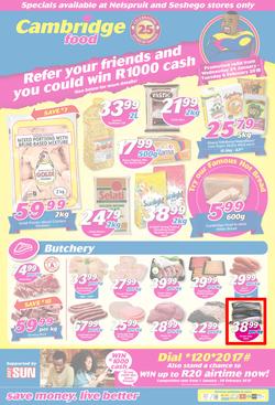 Cambridge Food Nelspruit & Seshego (24 Jan - 6 Feb 2018), page 1