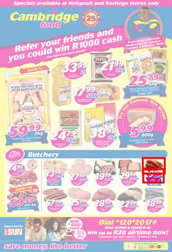 Cambridge Food Nelspruit & Seshego (24 Jan - 6 Feb 2018), page 1