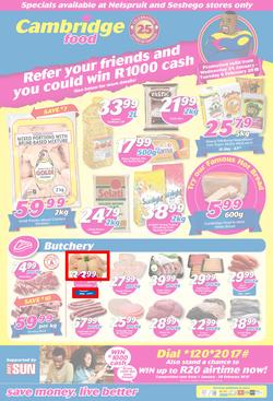 Cambridge Food Nelspruit & Seshego (24 Jan - 6 Feb 2018), page 1