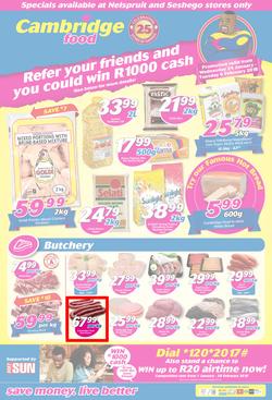 Cambridge Food Nelspruit & Seshego (24 Jan - 6 Feb 2018), page 1