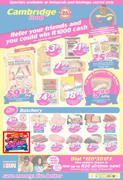 Cambridge Food Nelspruit & Seshego (24 Jan - 6 Feb 2018), page 1