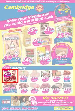 Cambridge Food Nelspruit & Seshego (24 Jan - 6 Feb 2018), page 1