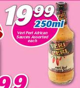 Veri Peri African Sauces Assorted-250ml