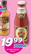 All Gold Tomato Sauce-700ml
