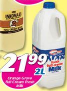 Orange Grove Full Cream Fresh Milk-2Ltr 
