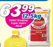 Safari Braaipap Super Maize Meal-12.5Kg 
