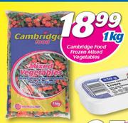 Cambridge Food Frozen Mixed Vegetables-1Kg