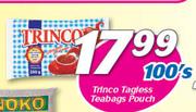 Trinco Tagless Teabags Pouch-100's 