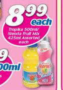 Tropika-500ml/Slenda Fruit Mix-425ml Assorted-Each