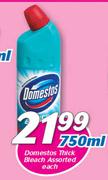 Domestos Thick Bleach Assorted-750ml