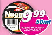 Nugget Shoe Polish Assorted-50ml