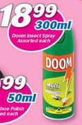 Doom Insect Spray Assorted-300ml