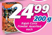 Rajah Curry Powder-200g Each