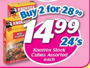 Knorrox Stock Cubes-2 x 24's