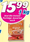 Morvite Instant Porridge-1kg Each