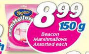 Beacon Marshmallows-150g Each