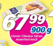 Clover cheese Slices-900g Each