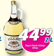 Paarl Perle White Wine-2Ltr