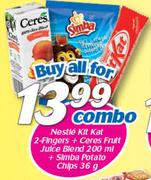 Nestle Kit Kat 2-Fingers Combo