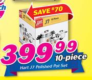 Hart J7 10 Piece Polished Pot Set