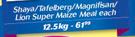 Shaya/Tafelberg/Magnifisan/Lion Super Maize Meal-12.5Kg Each
