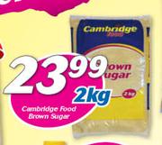 Cambridge Food Brown Sugar-2Kg