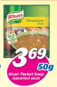 Knorr Packet Soup Assorted-50gm