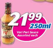 Veri Peri Sauce Assorted-250ml