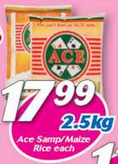 Ace Samp/Maize Rice-2.5Kg Each