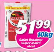 Safari Braaipap Super Maize Meal-10Kg