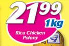 Rica Chicken Polony-1kg
