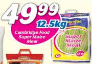 Cambridge Food Super Maize Meal-12.5kg