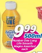 Number One Long Life Smooth Mageu-500ml Each