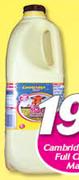 Cambridge Food Full Cream Mass-2kg