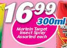 Mortein Target Insect Spray-300ml Each