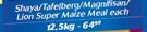 Shaya/Tafelberg/Magnifisan/Lion Super Maize Meal-12.5Kg Each