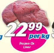 Frozen Ox Liver-Per Kg