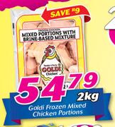 Goldi Frozen Mixed Chicken Portions-2Kg