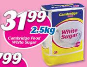 Cambridge Food White Sugar-2.5Kg
