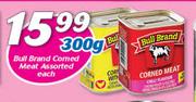 Bull Brand Corned Meat Assorted-300gm Each
