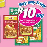 NCP/Superbake Instant Yeast-5X10gm