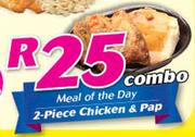 2-Piece Chicken & Pap